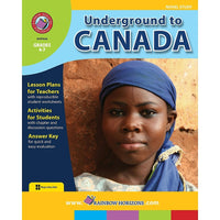 eBook: Underground to Canada - Novel Study (PDF version - 1-User Download) - ISBN 978-1-55319-043-1 - Grade 4 - 7-You will receive two emails: one confirming your entire order, and one with a "Download Software" buttonYou can download immediately or return to your email to download later