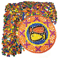 Roylco Double Color Mosaic Squares, 10000 Pack (R-15630)-Great for arts and crafts