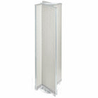 Azar Displays Pegboard Display Pinwheel Spinner, 13.5" x 60", White (700460-WHT)-White acrylic