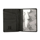 Karla Hanson - Étui en cuir prestige pour passeport international Professional and Travel, 28601, noir-Noir En cuir véritable