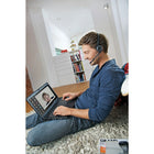 Sennheiser PC 8 USB Over The Head - Binaural VoIP Headset With USB Connector-USB plug & play - simply plug into your PC or Mac USB port and start phoning over the net