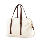 Samsonite 14.1" Virtuosa Weekender Bag - Off White-The exterior fabric is made from a blend of cotton and fabric created using 100% post-consumer recycled PET bottles