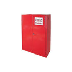 Zenith Safety Paint And Ink Storage Cabinet, 60 Gallon-Full-height piano hinges open a full 180 degree for easy access