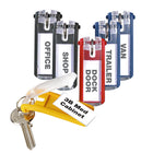 Durable Plastic Key Clip - Assorted Colours - 6 Pack-Made from high quality plastic and able to hold multiple keys