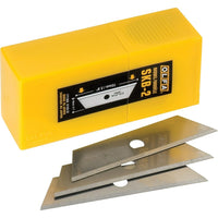 Dual Edge Replacement Safety Blades, 150 Pack-Material - Carbon tool steel