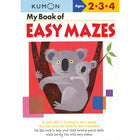 Kumon Publishing Kid's Educational Workbooks - My Book Of Easy Mazes - Grade Preschool JK - SK-Children's Educational