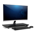 Allsop Dual Height Adjustable Lo Riser Monitor Stand with Wide Platform - Black-10
