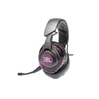 JBL Quantum One - USB wired over-ear professional gaming headset with head-tracking - Black-Headset: 3.5mm audio cable (length: 1.2 m) + Type-C to Type-A cable (length: 3 m)