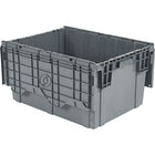 Orbis, Flipak Polyethylene Plastic (Pe) Distribution Containers, 27.9" x 20.9" x 15.2", Grey-Colour: Grey