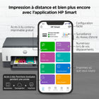 HP - Imprimante Tout-en-un Smart Tank 6001-Resolution d'impression: Noir (optimal): Jusqu'a 1 200 x 1 200 ppp rendus, Couleur (optimal): Jusqu'a 4800 x 1200 ppp optimises en couleurs pour l'impression depuis un ordinateur et 1200 ppp en entree