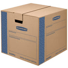 Fellowes Prime SmoothMove Bankers Boxes - Medium - 8 Pack-Fast assembly - no tape required