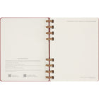 Moleskine Undated Extra Large Hard Cover Spiral Planner - 7.5" x 10" - Crush Cherry-Four Year Overview, Travel Planning And Timetable