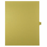 Mark Maker Legal Exhibit Index Tab Buff Single Tabs, 1/15th Cut, Letter Size, No Holes, Number 158, 25 Pack-Buff Single Tabs, 1/15th Cut