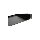 StarTech 1U 7in Depth Universal Fixed Rack Mount Shelf, 33lbs / 15kg-Durable steel construction holds up to even the harshest industrial environments