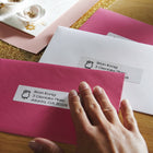 DYMO LabelWriter Self-Adhesive White Mailing Address Labels, 1-1/8" x 3-1/2" - 2 Rolls of 130 (260 Total)-Dimensions: 1-1/8" x 3-1/2"