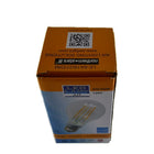 Northern Stars 84407 LED Light Bulb, A19 8W, Filament, Dimmable, Clear, Silver, 2 Pack-Clear