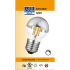 Northern Stars 84493 LED G16.5 4W Silver Bowl, Softwhite, 2700K Filament, 2 Pack-4W, 120V