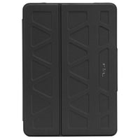 Targus Protek Antimicrobial Case for iPad 10.2" (Gen 9/8/7), iPad Air/Pro 10.5" - Black-Folio cover