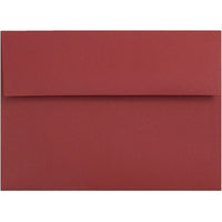 JAM Paper A6 Invitation Envelopes, 4.75 x 6.5, Dark Red, 1000 Pack (157458B)-Dark red