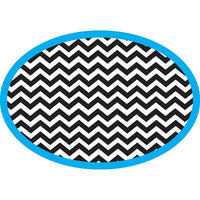 Ashley Productions Magnetic Whiteboard Eraser, Chevron, 6 Pack-Whiteboard Eraser