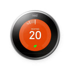 Google Nest Learning Thermostat, 3rd Generation (T3007EF)-Check your phone to see how much energy you used and why