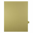 Mark Maker Legal Exhibit Index Tab Buff Single Tabs, 1/15th Cut, Letter Size, No Holes, Number 26, 25 Pack-Buff Single Tabs, 1/15th Cut