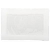 JAM Paper 6 x 9 Window Envelopes, White, 100 Pack (0223933B)-Size: 6" x 9"