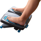 Fellowes Energizer Foot Support-Scissor motion height adjustment provides three platform height settings (4", 5-1/4” and 6-1/2”) and up to 25 degrees tilt