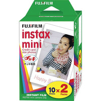 Fujifilm - Film instantané Instax Mini, paq./2-10 imprimés par cartouche 
