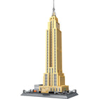Dragon Blok - Empire State Building de New York-Apprendre en construisant. Développer la créativité, l'interaction familiale, l'observation, le raisonnement et la motricité fine