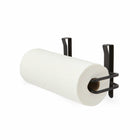 Umbra Squire Multi-Use Paper Towel Holder - Black-Wall Mount, Over the Door