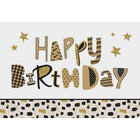 Rosedale 5-1/2" x 8" Happy Birthday Greeting Cards And Envelopes, 12 Pack (15733)-Printed on premium uncoated card stock