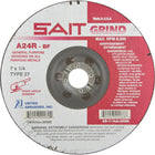 United Abrasives A24R Long Life Grinding Wheel - 12 Pack-Abrasive Material: Aluminum Oxide