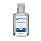 Frontline Protection 75% Ethyl Alcohol Hand Sanitizer with Aloe - 60ml - 20 Pack-Contains 75% ethyl alcohol for effective killing of harmful bacteria and viruses