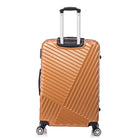 TOSCANO PRODIGIO 30" Hardside Large Luggage - Bronze Gold-ABS Hardshell