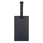 Gry Mattr Luggage Tag - Navy-Navy vegan leather