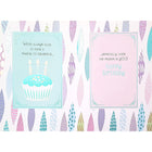 Rosedale Gold 5 1/2" x 8" Greeting Cards/Envelopes - 6 Pack-Printed on premium uncoated card stock