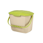 Globe Kitchen Food Waste/Organics Countertop Bin - 2 Gallon-Snap fit undercut for secure closure