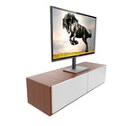 Kanto TTS100 Tabletop TV Stand for 37-inch to 60-inch VESA Compatible TVs-Height Adjustable - Raise the center of your TV up to 25.6" to provide space for a sound bar or other AV equipment.