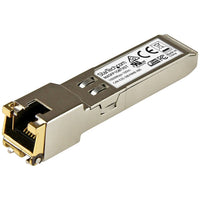 StarTech - Émetteur-récepteur SFP Gigabit RJ45 en cuivre, Cisco Meraki MA-SFP-1GB-TX, 100m MASFP1GBTXST-Établit des connexions Ethernet RJ45 fiables pour réseaux 1000Base-T
