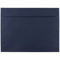 JAM Paper Booklet Envelopes - 9.5" x 12.625" - Navy Blue - 25 Pack -Colour: Navy Blue