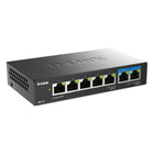 D-Link 7-Port Multi-Gigabit Unmanaged Switch-Provides up to 20Gbps switching capacity