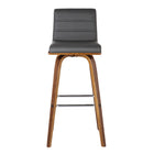 Armen Living Vienna 30" Bar-Height Bar Stool - Grey-Bar Stool for Kitchen
