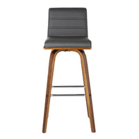 Armen Living Vienna 30" Bar-Height Bar Stool - Grey-Bar Stool for Kitchen