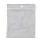 SPC Reclosable Poly Bag with Hang Hole - 2 Mil - 3" x 3" - 1000 Pack-Reclosable bag