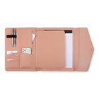 Bugatti Envelope Padfolio - Vegan leather - Rose (WRC5195BU-ROSE)-4 pen/USB loops