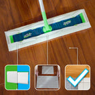 Swiffer Sweeper XL Starter Kit-Assembling your Sweeper is easy! Simply click the poles together. Wrap the cloth under the Sweeper head and poke the flaps into each gripper to keep it in place.