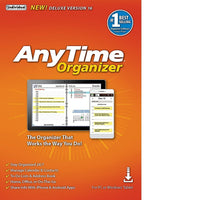 Individual Software Anytime Organizer Deluxe 16 [Download]-Get AnyTime Organizer information on your iPhone & Android Apps!