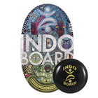 Indo Board Original Flo GF Standing Desk Balance Accessory - Doodles-Natural wood deck with a 14" IndoFLO cushion (roller not included with this product)