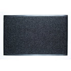 Dura Nop Entrance Mats 3' x 5' w/Edging, Charcoal-Holds approximately 5.5 litres or 1.45 gallons of water per square yard